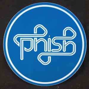 Phish Puck Sticker Blue